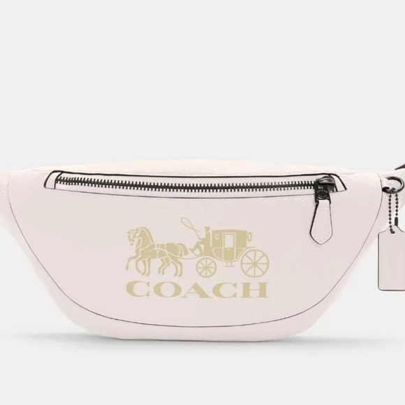 Coach Other - Warren Belt Bag With Horse And Carriage